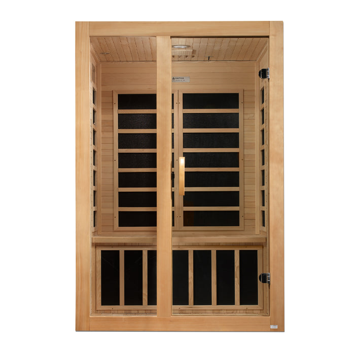 Golden Designs "2-Person Low EMF Infrared Sauna"