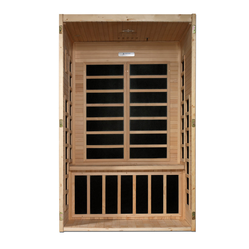 Golden Designs "2-Person Low EMF Infrared Sauna"