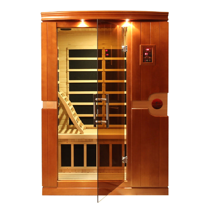 Golden Designs  "2-Person Low EMF Infrared Sauna - Dynamic Venice"