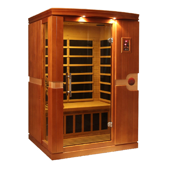 Golden Designs "2-Person Ultra Low EMF Infrared Sauna - Dynamic Venice Elite"