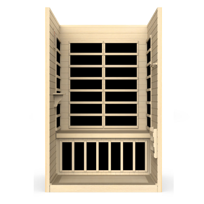 Golden Designs "2-Person Ultra Low EMF Infrared Sauna - Dynamic Llumeneres"