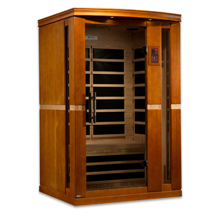 Golden Designs "2-Person Low EMF Infrared Sauna - Dynamic Vittoria"