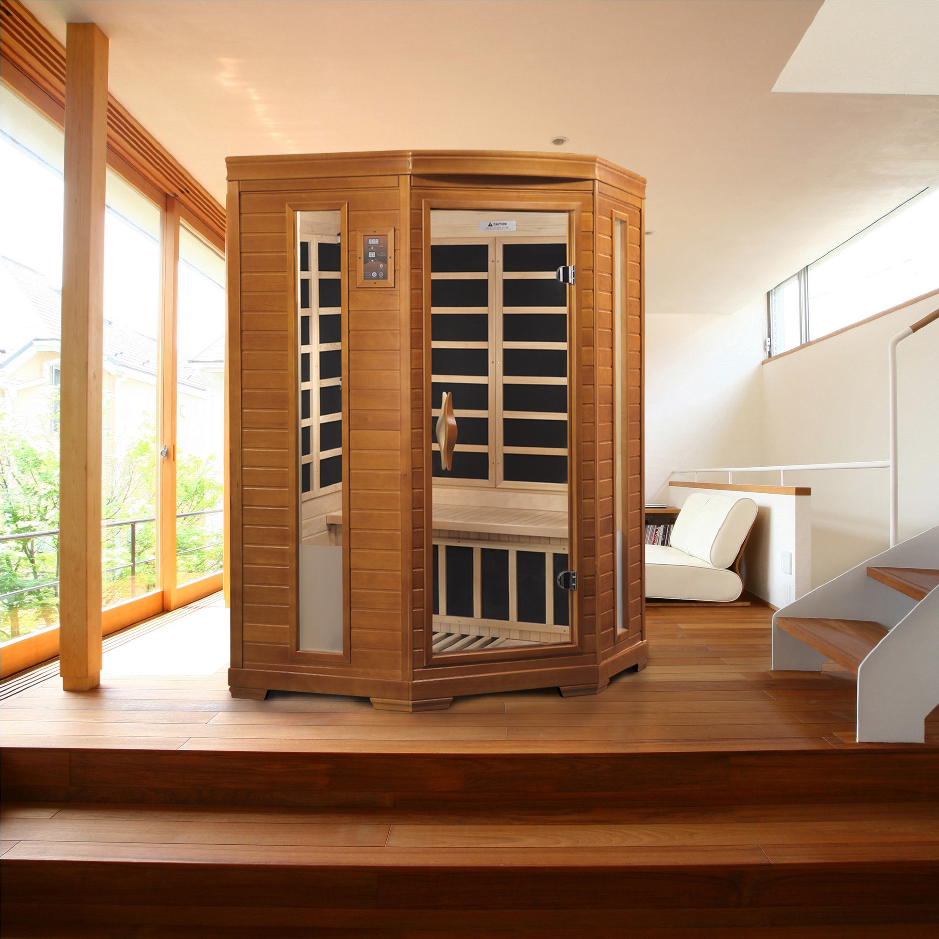 Golden Designs Dynamic Heming Elite Infrared Sauna - Thumbnail 3