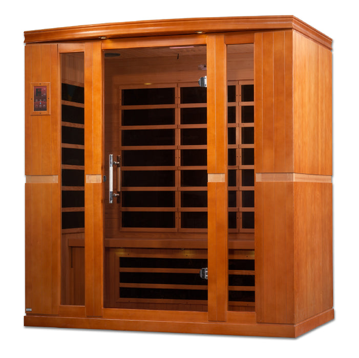 Golden Designs  "4-Person Low EMF Infrared Sauna - Dynamic Bergamo"