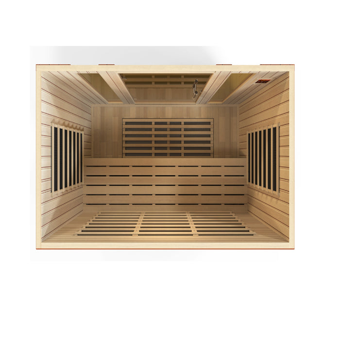 Golden Designs  "4-Person Low EMF Infrared Sauna - Dynamic Bergamo"