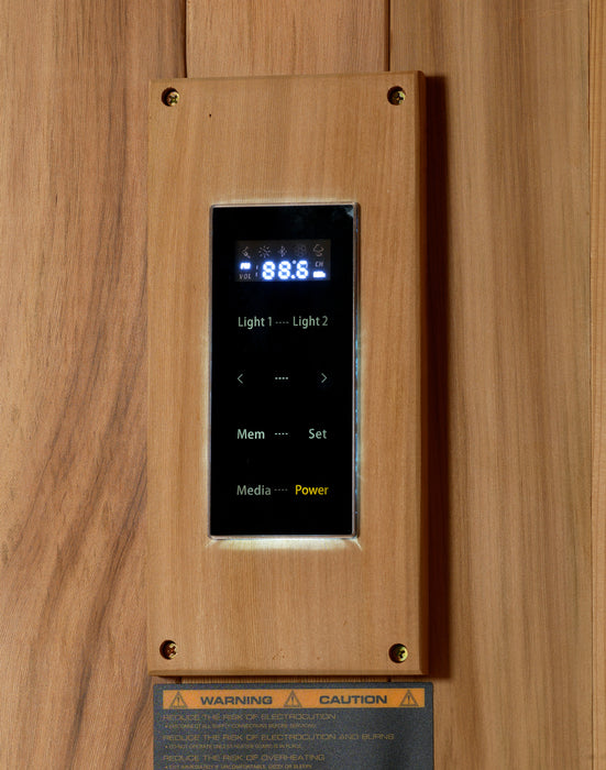 Golden Designs "6-Person Indoor Sauna with Red Cedar Interior - Kuusamo"