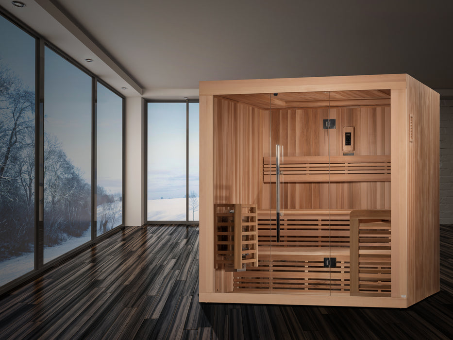 Golden Designs "6-Person Traditional Sauna - Golden Designs Oslo Edition"