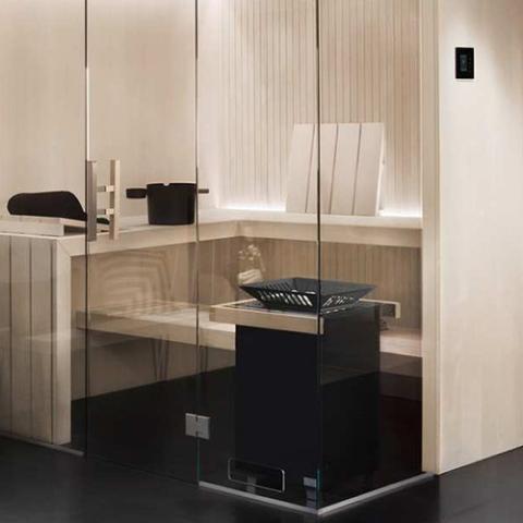 EOS Cubo Avantgarde Freestanding Electric Sauna Heater — Cubo Avantgarde Lifestyle 3