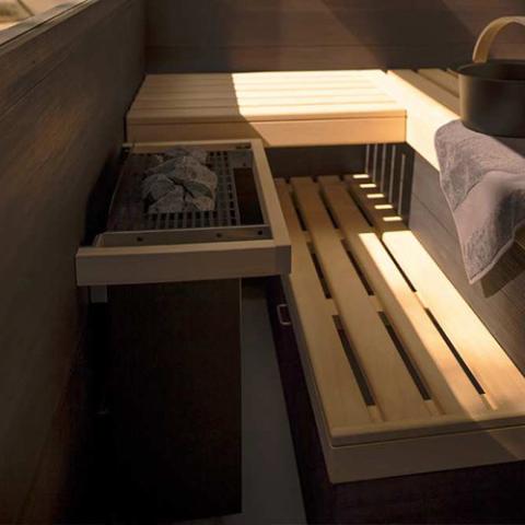 EOS Gracil W Wall-Mounted Sauna Heater Safety Rail — Gracil Safety Rail 4