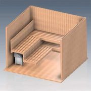 EOS Invisio Midi Concealed Electric Sauna Heater — Invisio Midi Render 1