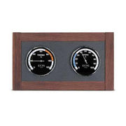 EOS Lux Sauna Thermometer and Hygrometer Climate Station — Lux Climate Station Celsius Walnut