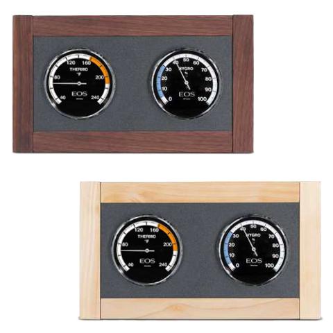 EOS Lux Sauna Thermometer and Hygrometer Climate Station — Lux Climate Station Fahrenheit