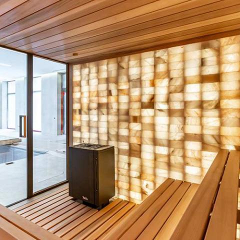 EOS Mythos S45 Freestanding Electric Sauna Heater — Mythos S45 Lifestyle 4