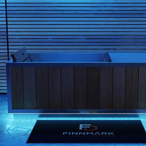 Finnmark SoulCold 1-Person Cold & Hot Plunge with Chiller — Finnmark SoulCold Side
