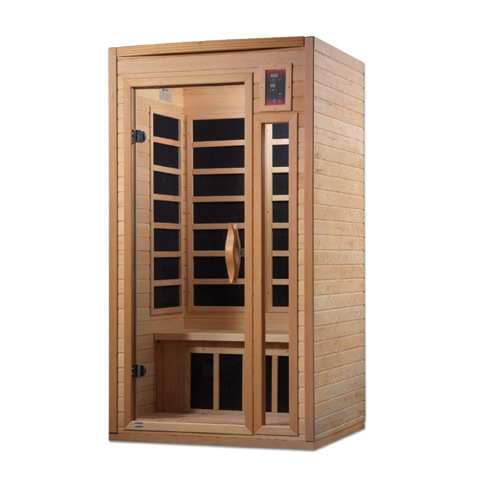 Golden Designs Geneva Elite 1-2 Person Near Zero EMF FAR Infrared Sauna