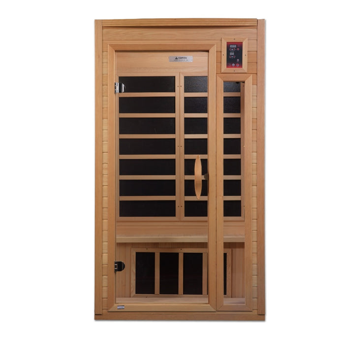 Golden Designs Geneva Elite 1-2 Person Near Zero EMF FAR Infrared Sauna