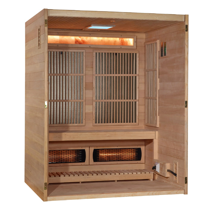 Golden Designs 2025 Soria 3 Person Hybrid Sauna