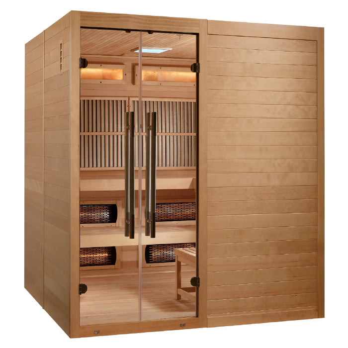 Golden Designs 2025 Toledo 6 Person Hybrid Sauna