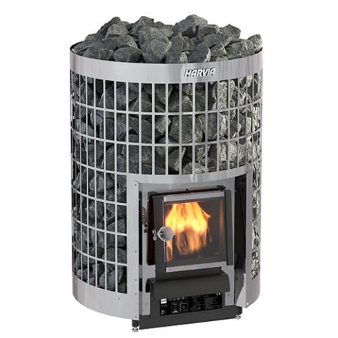 Harvia Cilindro Series 17kW Wood-Burning Sauna Stove