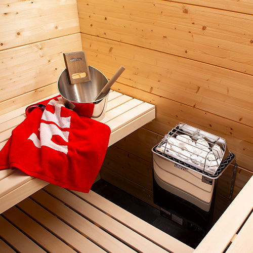 Kip Series 4.5kW Stainless Steel Sauna Heater at 208V 3PH