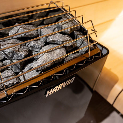 KIP Series 6kW Sauna Heater, Black