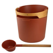 Harvia Helmi Sauna Bucket and Ladle Set