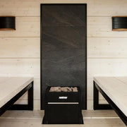 Harvia Decorative Stone Wall with Aluminum Frames