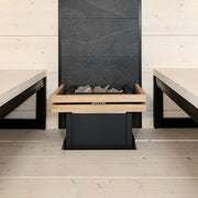 Harvia Decorative Stone Wall with Aluminum Frames