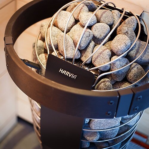 Safety Railing for Spirit Series Sauna Heater, Black