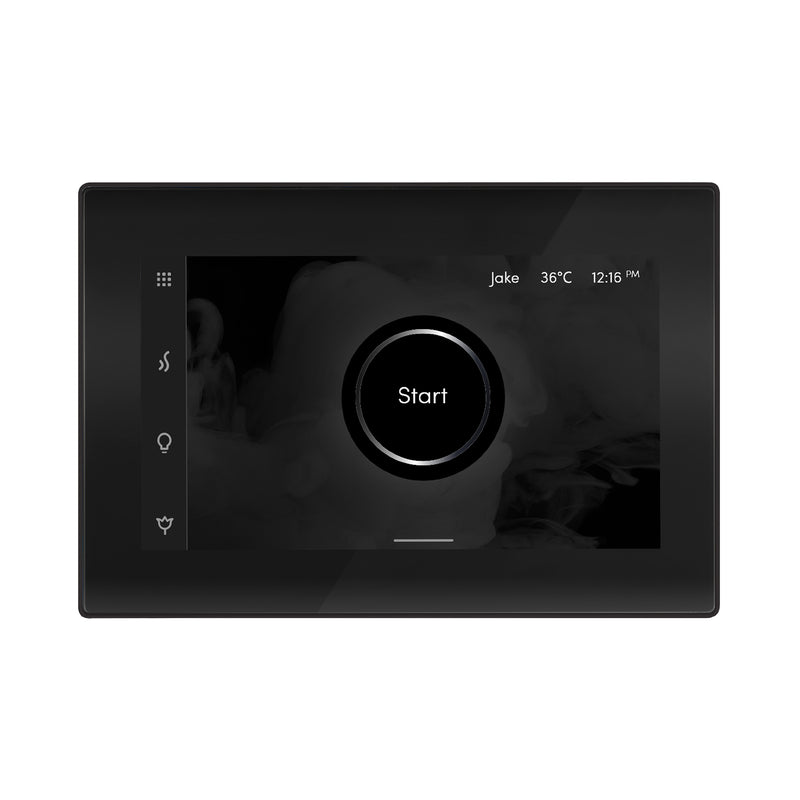 Mr.Steam iSteamX Steam Shower Control and Aroma Glass SteamHead