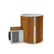 Icetubs IceBarrel Thermowood & Stainless Steel Cold/Hot Plunge — XL / Without stairs