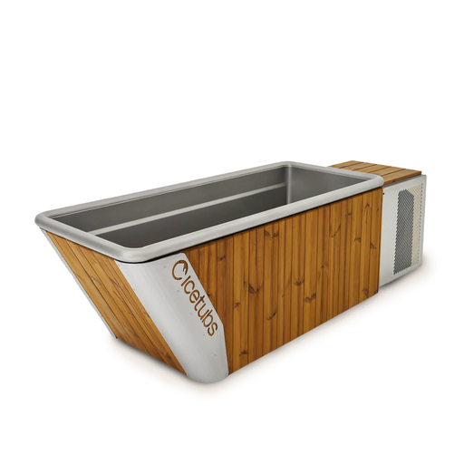Icetubs IceBath Thermowood & Stainless Steel Cold/Hot Plunge — Standard