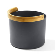 KOLO Bucket 2 Curved Bamboo-Handle Sauna Bucket — 5 Liter — Black