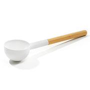 KOLO Ladle 2 Bamboo & Aluminum Sauna Ladle — White