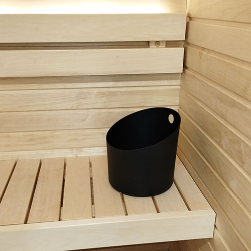 KOLO Bucket 4 Handleless Aluminum Sauna Bucket — 5 Liter