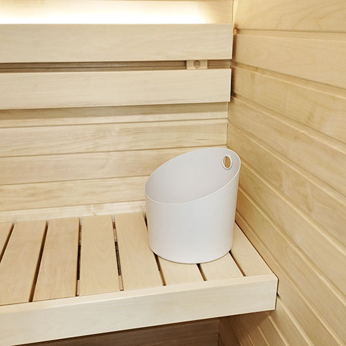 KOLO Bucket 4 Handleless Aluminum Sauna Bucket — 5 Liter