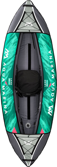 LAXO-285 Recreational Kayak - 1 Person. Inflatable Deck. Kayak Paddle Included.