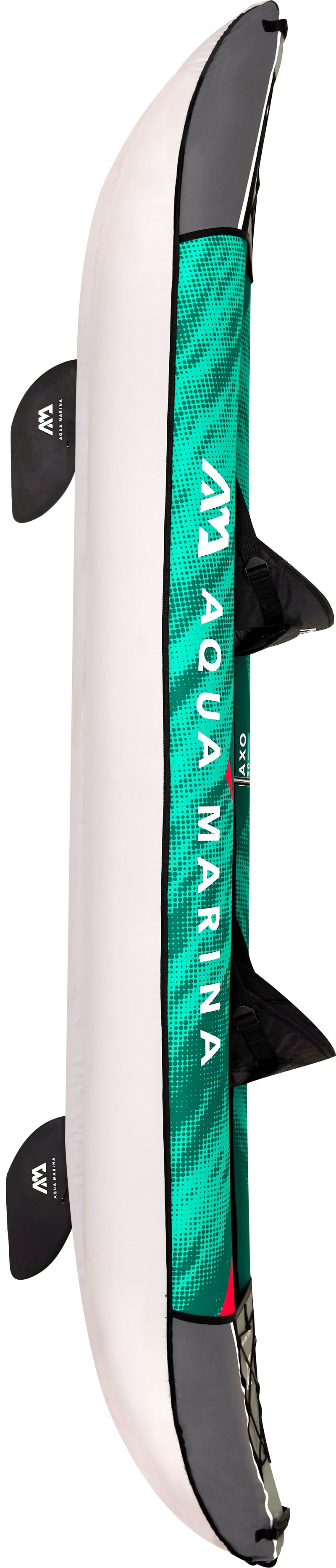 LAXO-320 Recreational Kayak - 2 Persons. Inflatable Deck. Kayak Paddle Set Included.