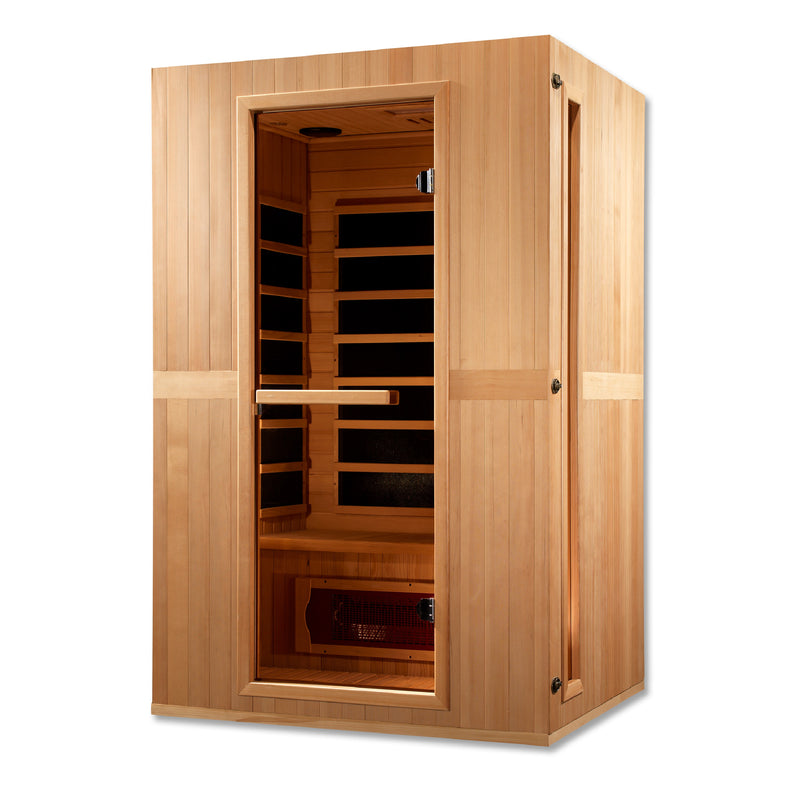 Golden Designs "2-Person Low EMF Infrared Sauna - Maxxus"