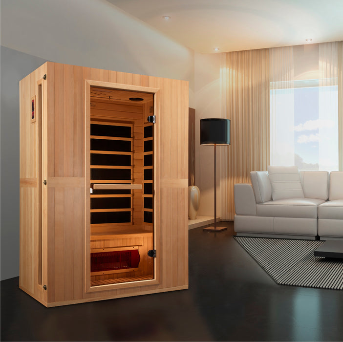 Golden Designs "2-Person Low EMF Infrared Sauna - Maxxus"