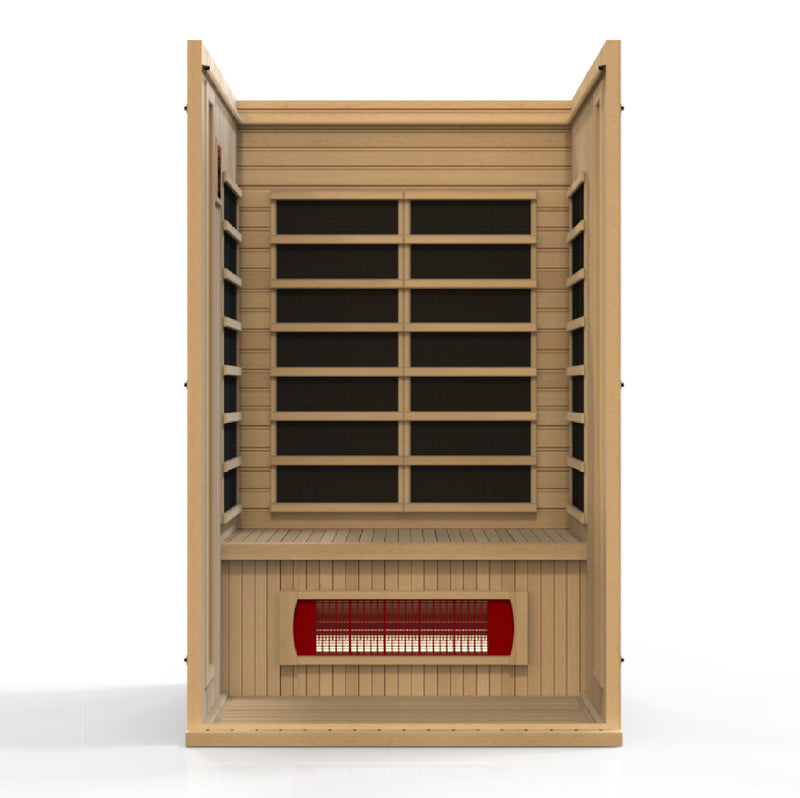 Golden Designs "2-Person Low EMF Infrared Sauna - Maxxus"