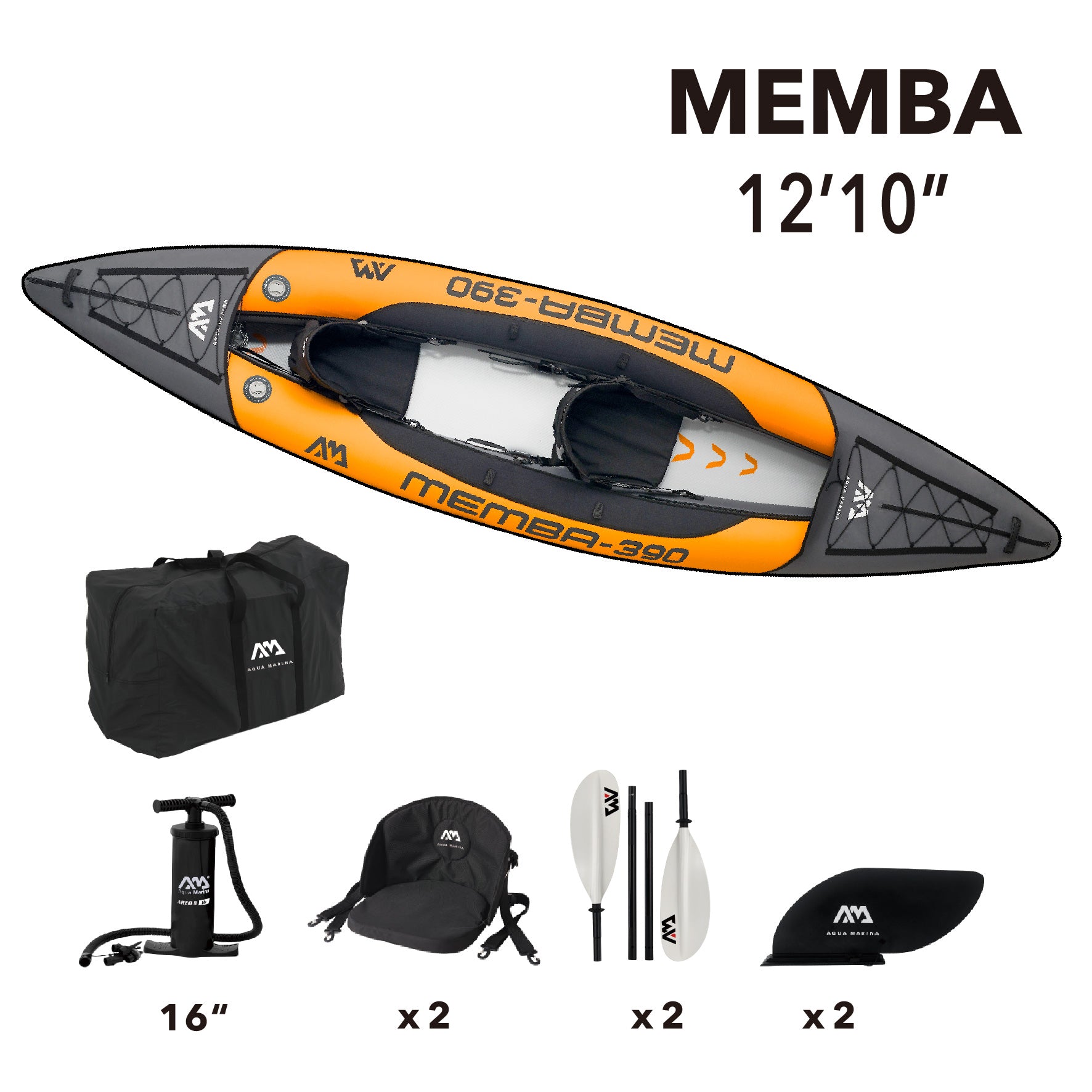 Backyard Lifestyles Memba-390 Kayak - Thumbnail 3