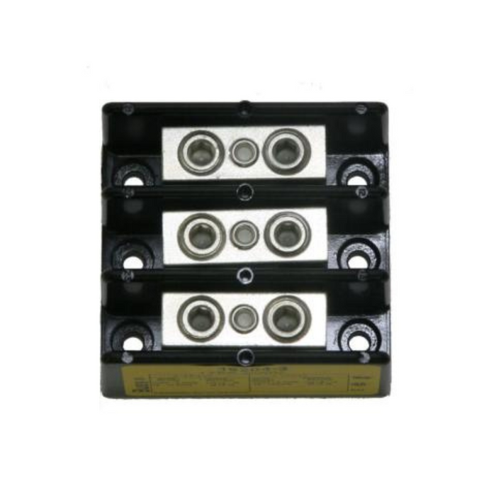 Mr.Steam 99207 Terminal Block, 150AMP, 3-Pole, CU Series