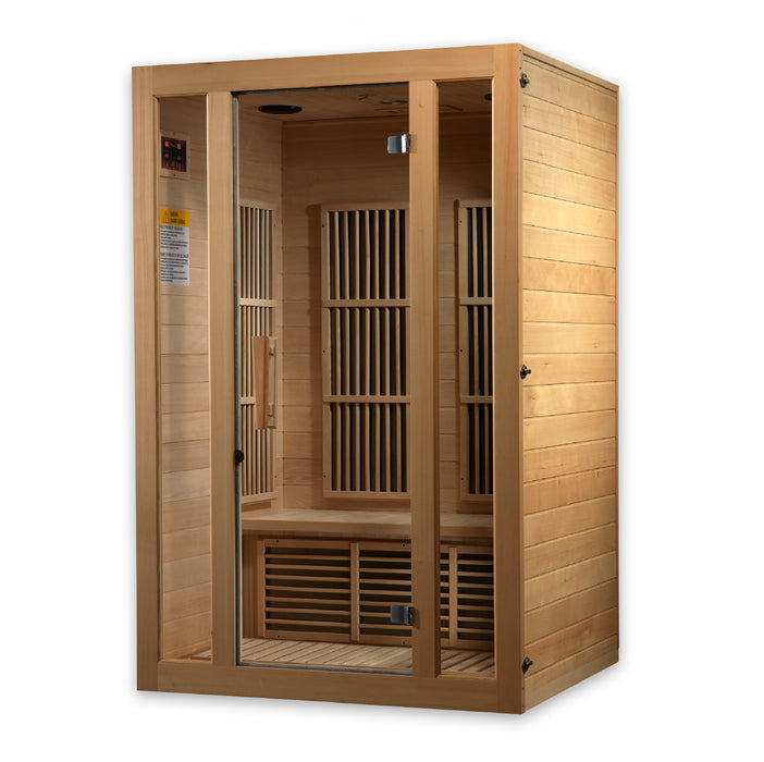 Golden Designs "2-Person Low EMF Infrared Sauna - Maxxus Seattle"