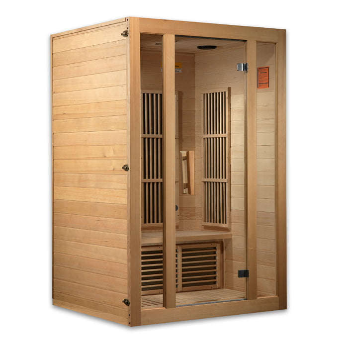 Golden Designs "2-Person Low EMF Infrared Sauna - Maxxus Seattle"