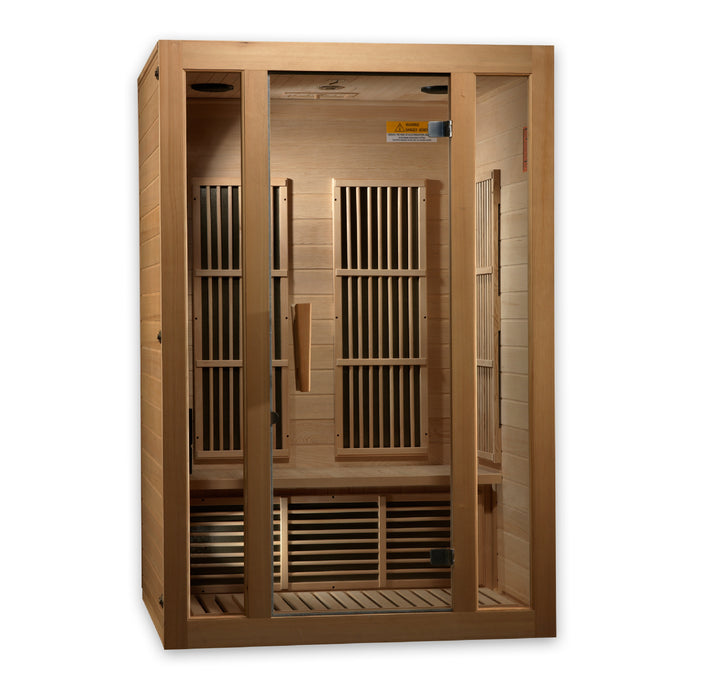 Golden Designs "2-Person Low EMF Infrared Sauna - Maxxus Seattle"