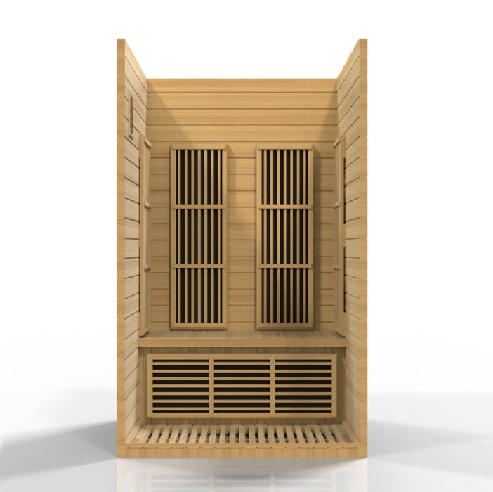 Golden Designs "2-Person Low EMF Infrared Sauna - Maxxus Seattle"