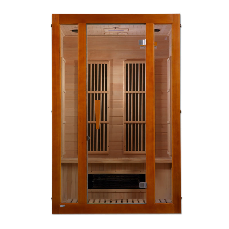 Golden Designs "2-Person Low EMF Infrared Sauna - Maxxus"