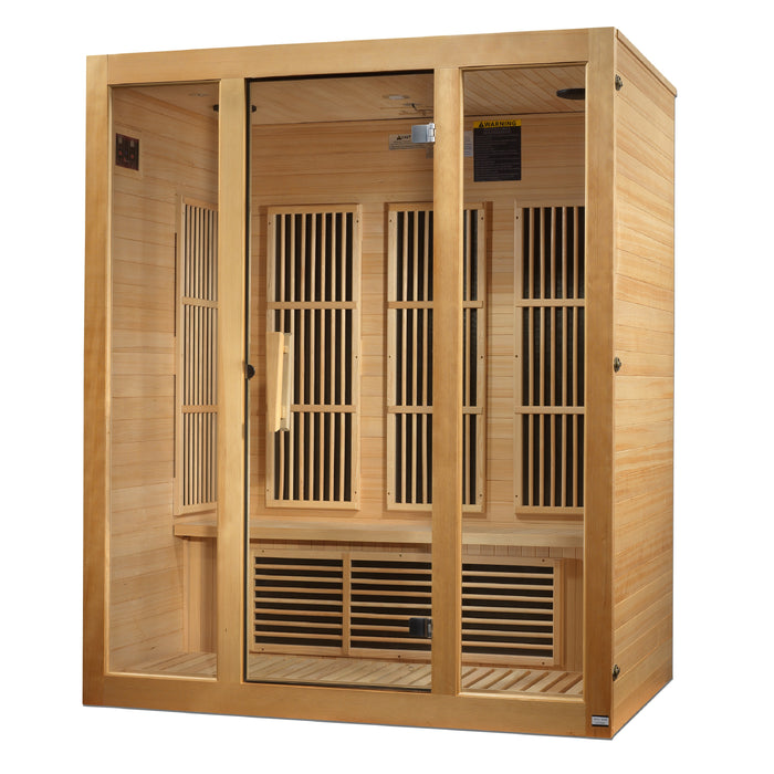 Golden Designs "3-Person Low EMF Infrared Sauna - Maxxus Bellevue"