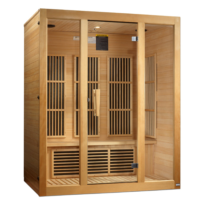 Golden Designs "3-Person Low EMF Infrared Sauna - Maxxus Bellevue"